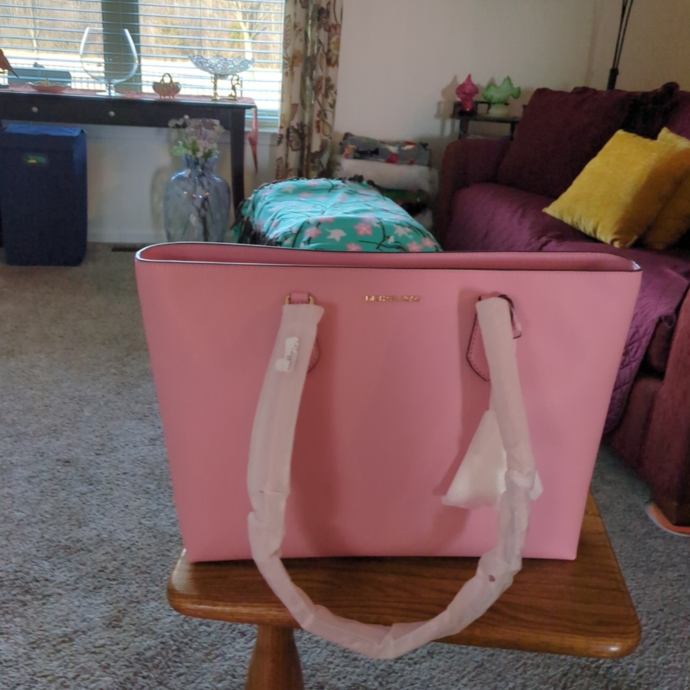 Michael Kors Pink Tote Bag New With Tags